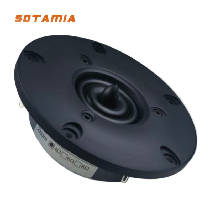 SOTAMIA 1Pcs 4 Inch HIFI Music Mid-tweeter Audio 4 Ohm 50W Silk Film Power Speaker Smart Home Treble DIY Bookshelf Speaker