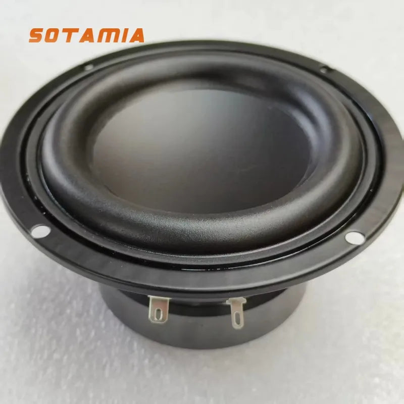 SOTAMIA 1Pcs 4 Inch Subwoofer Audio Speaker 4 Ohm 20W Waterproof Speaker Bass Altavoz HIFI Loudspeaker DIY Power Amplifier