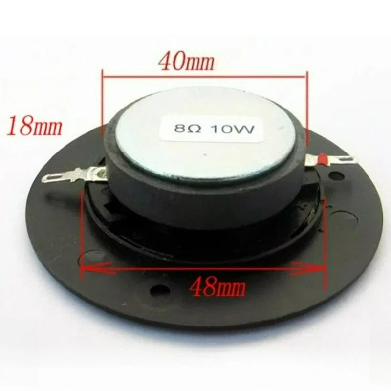 SOTAMIA 2Pcs 3 Inch Tweeter Loudspeaker 74mm 8 Ohm 10W HiFi Sound Music Speaker for Tweeter Equipment and Bookshelf Speakers