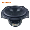 SOTAMIA 1Pcs 100W 6 Inch Subwoofer Speaker 4 Ohm Bass Audio Home Music Hifi Sound Loudspeaker DIY Bluetooth Speaker Bookshelf