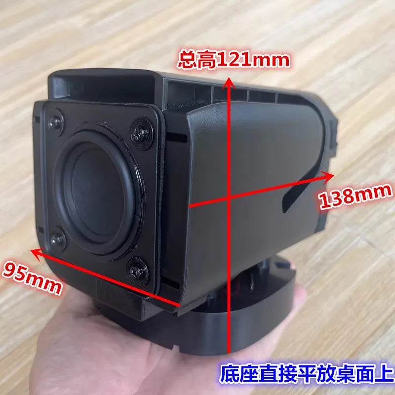 SOTAMIA 1PCS 2.25 Inch Full Range Speaker Bass Small Steel Cannon 4 Ohms 12 Watts Long Stroke Bluetooth Desktop Audio