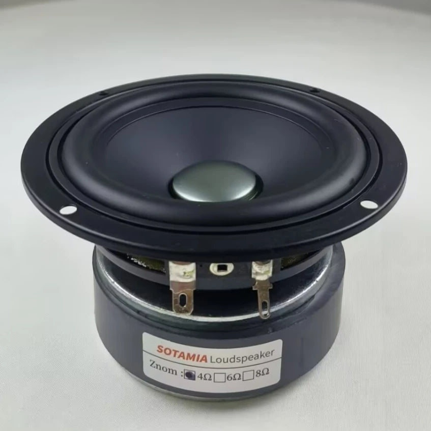SOTAMIA 1Pcs 4 Inch Full Range Power Speaker 4 Ohm 25W 25 Core HIFI Music Smart Home Audio DIY Portable Bluetooth Speaker