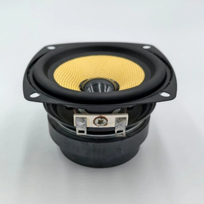 SOTAMIA 1Pcs 3 Inch Full Range Audio Hifi Speaker 4 Ohm 10W Yellow Glass Fiber Speaker Sound Music Power Loudspeaker Bookshelf