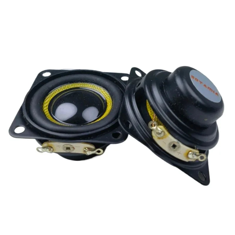 SOTAMIA 2Pcs 40mm Full Range Speaker Audio Glass Fiber Mini Audio Speaker 4 Ohm 5W Waterproof Loudspeaker Altavoz Bluetooth