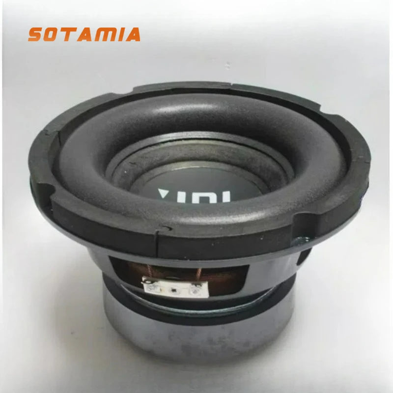 SOTAMIA 1Pcs 6.5 Inch Subwoofer 4 Ohm 200W Card Package Speaker Home Theater Smart Speaker Car Subwoofer Upgrade Modification