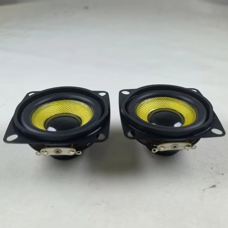 SOTAMIA 2Pcs 2 Inch 52mm Mini Audio Full Range Speaker 4 Ohm 5W 16 Core Glass Fiber Waterproof Loudspeaker DIY Bluetooth Speaker
