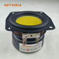SOTAMIA 1Pcs 3 Inch Subwoofer Speaker 78mm 4 Ohm 20W Yellow Glass Fiber Super Bass Audio Hifi Home Music Sound Speaker