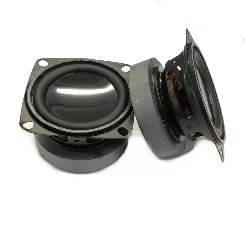 SOTAMIA 2Pcs 2 Inch Full Range Speaker Audio 4 Ohm 10W Rubber Side Sound Music Loudspeaker DIY Portable Bluetooth Speakers