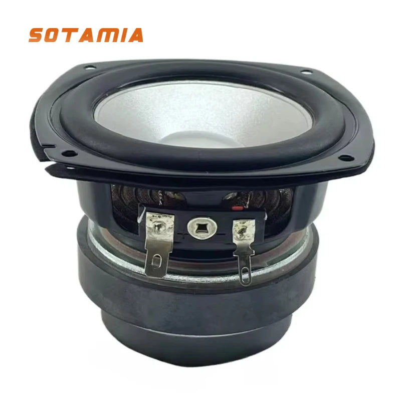 SOTAMIA 1Pcs 3 Inch Audio Speaker 4 Ohm 15W HIFI Music Home Speaker Long-stroke Full Range Loudspeaker Sound Home Theater