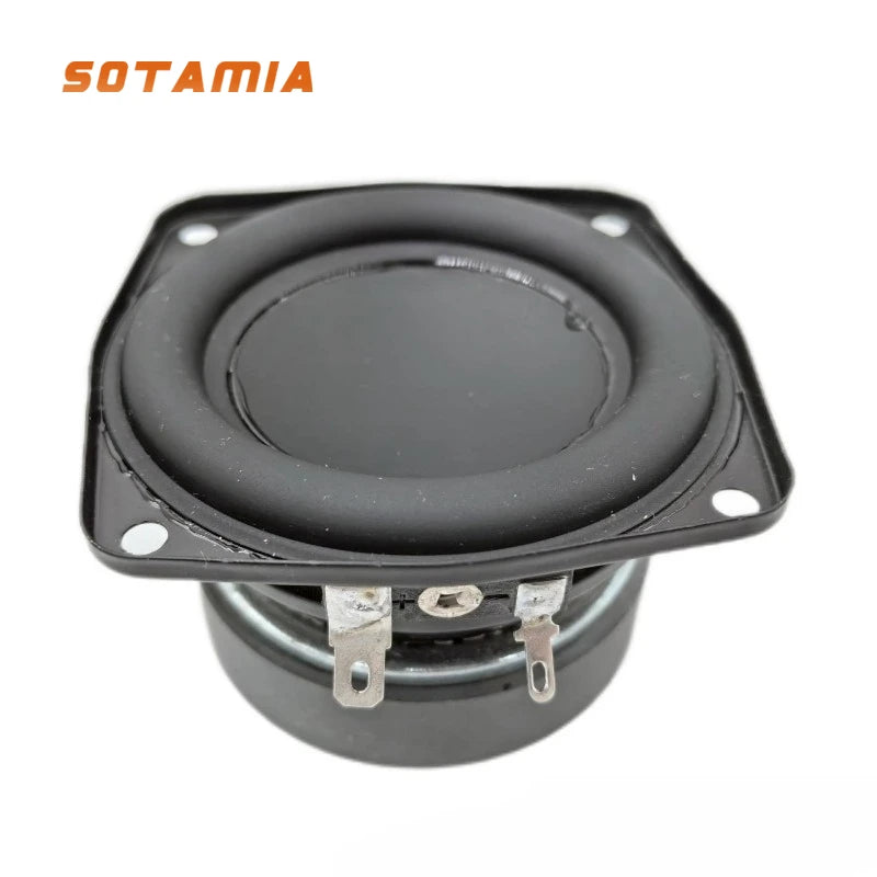 SOTAMIA 1Pcs 3 Inch Subwoofer 4 Ohm 30W Supper Bass Waterproof Speaker DIY HIFI Sound Music Audio Bluetooth Speaker Bookshelf
