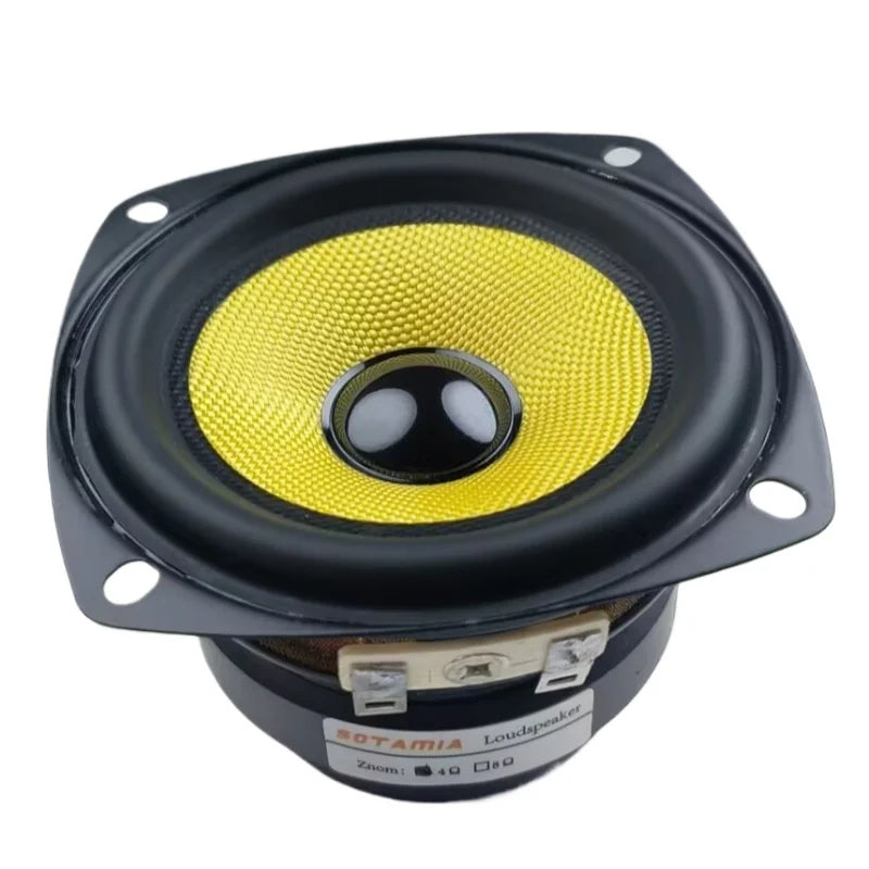 SOTAMIA 1Pcs 3 Inch Glass Fiber Waterproof Speaker Audio 4 Ohm 10W DIY Mini Portable Bluetooth Speaker Hifi Music Loudspeaker