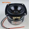 SOTAMIA 1PCS 3 Inch Coaxial Audio Speaker 4 8 Ohm 15W 25 Core Hifi Music Power Loudspeaker Aluminum Film Tweeter Sound Bar