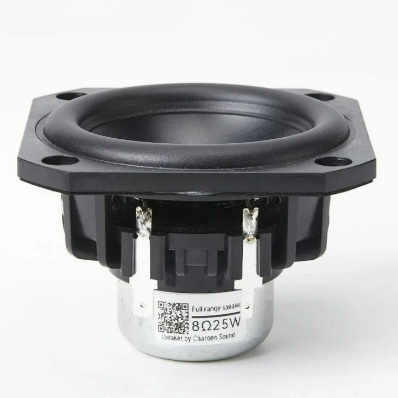 SOTAMIA 2Pcs 3 Inch Full Range Speaker 8 Ohm 25W Aluminum Basin Audio Power Loudspeaker Sound Music DIY Bluetooth Speaker