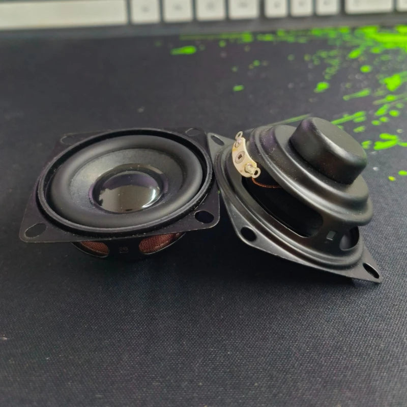 SOTAMIA 2Pcs 2 Inch Full Range Multimedia Speaker 52mm High Sound Quality Subwoofer 4 Ohm 5W DIY Bluetooth Speaker Audio