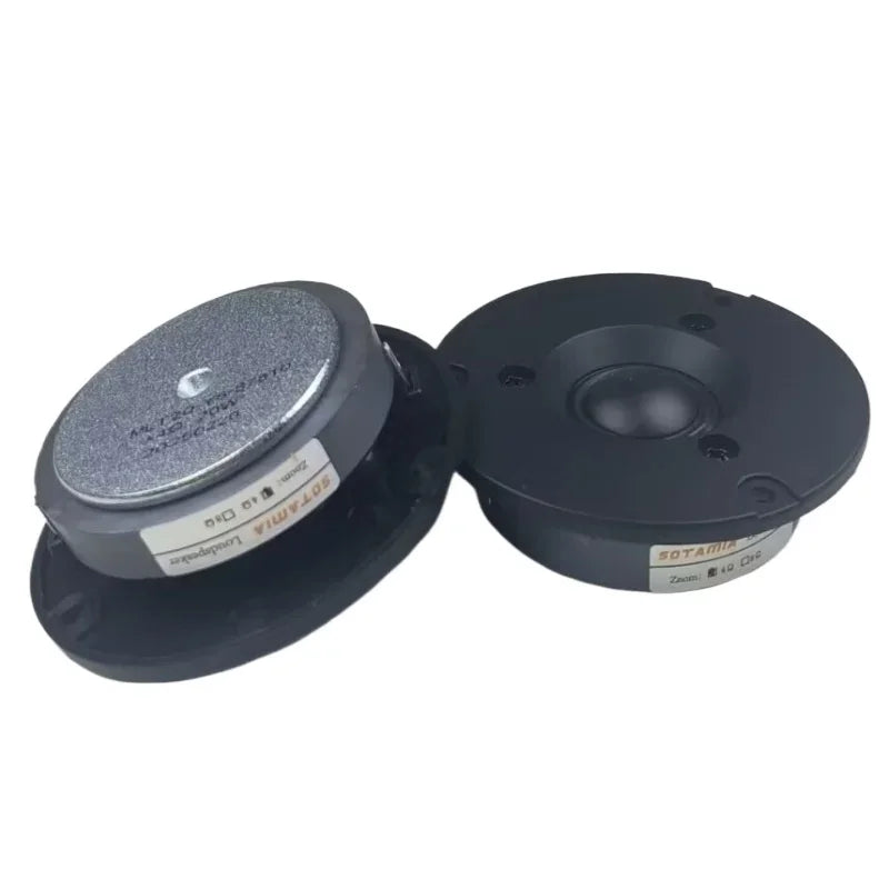 SOTAMIA 2Pcs 3 Inch Tweeter Audio Speaker 4 Ohm 20W Silk Film Hifi DIY Treble Bluetooth Speaker Sound Music Power Loudspeaker