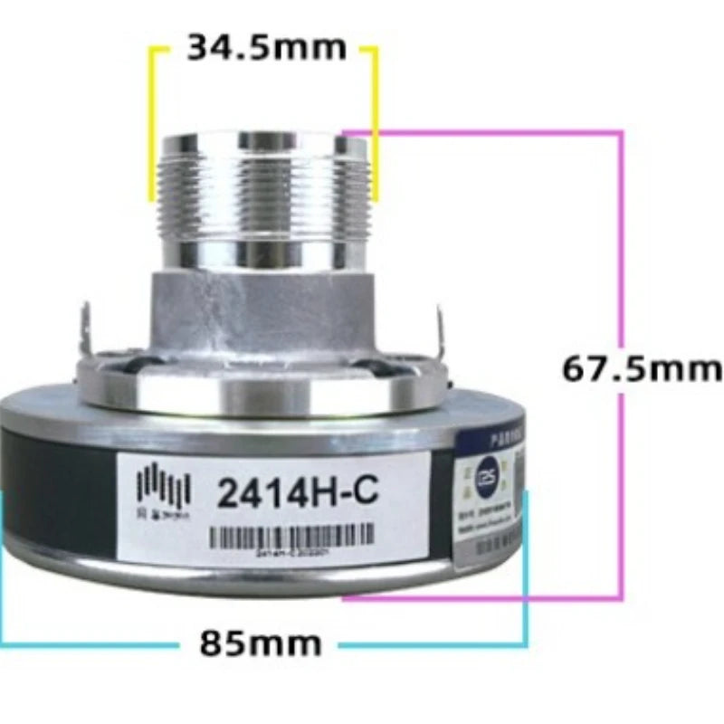 SOTAMIA 1PCS 25 Core Ultra Tweeter Screw Driver 8 Ohm 80 Watt Speaker Speaker Unit Home Theater Sound System