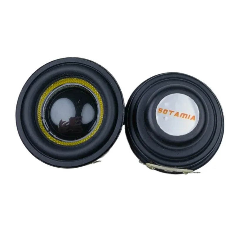 SOTAMIA 2Pcs 40mm Full Range Speaker Audio Glass Fiber Basin Waterproof Speaker 1.5 Inch 4 Ohm 5W Bluetooth Speaker Loudspeaker