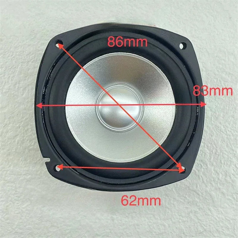 SOTAMIA 1Pcs 3 Inch Audio Speaker 4 Ohm 15W HIFI Music Home Speaker Long-stroke Full Range Loudspeaker Sound Home Theater