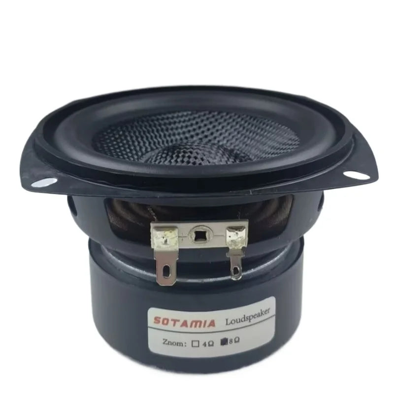 SOTAMIA 1Pcs 4 Inch Bass Audio Speaker 4 8 Ohm 30W Glass Fiber Power Loudspeaker DIY Home Music Waterproof Bluetooth Speaker
