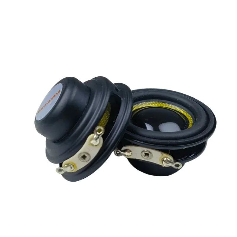 SOTAMIA 2Pcs 40mm Full Range Speaker Audio Glass Fiber Basin Waterproof Speaker 1.5 Inch 4 Ohm 5W Bluetooth Speaker Loudspeaker