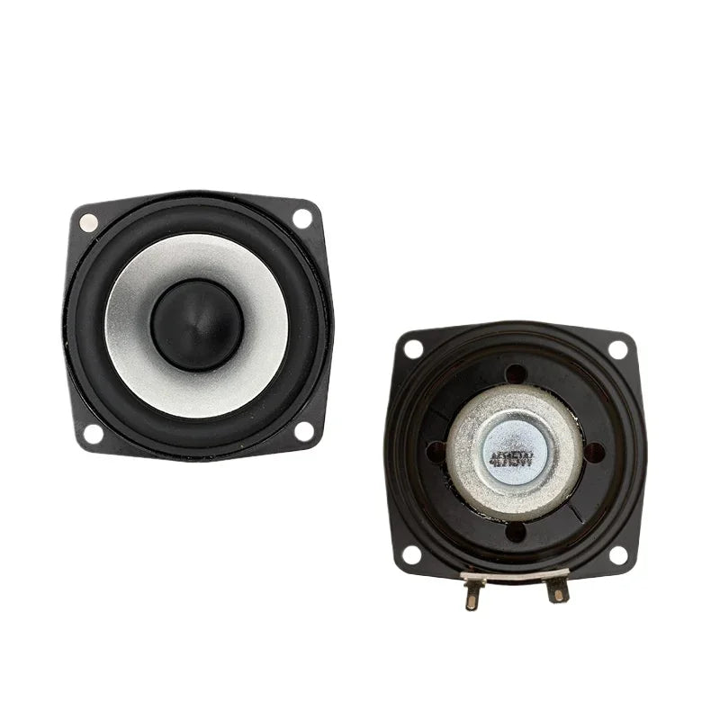 SOTAMIA 2Pcs 2.5 Inch Full Range Speaker 66mm 4 Ohm 15W Sound Amplifier Speaker Bass Rubber Edge Home Theater HIFI Loudspeaker