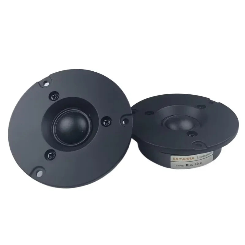 SOTAMIA 2Pcs 3 Inch Tweeter Audio Speaker 4 Ohm 20W Silk Film Hifi DIY Treble Bluetooth Speaker Sound Music Power Loudspeaker