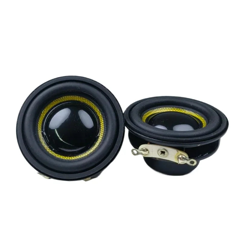 SOTAMIA 2Pcs 40mm Full Range Speaker Audio Glass Fiber Basin Waterproof Speaker 1.5 Inch 4 Ohm 5W Bluetooth Speaker Loudspeaker