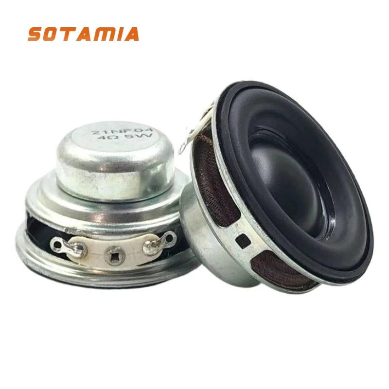 SOTAMIA 2Pcs 1.5 Inch Full Range Speaker 40mm 4 Ohm 5W Audio Sound Music Home HIFI Loudspeaker for Portable Bluetooth Speaker