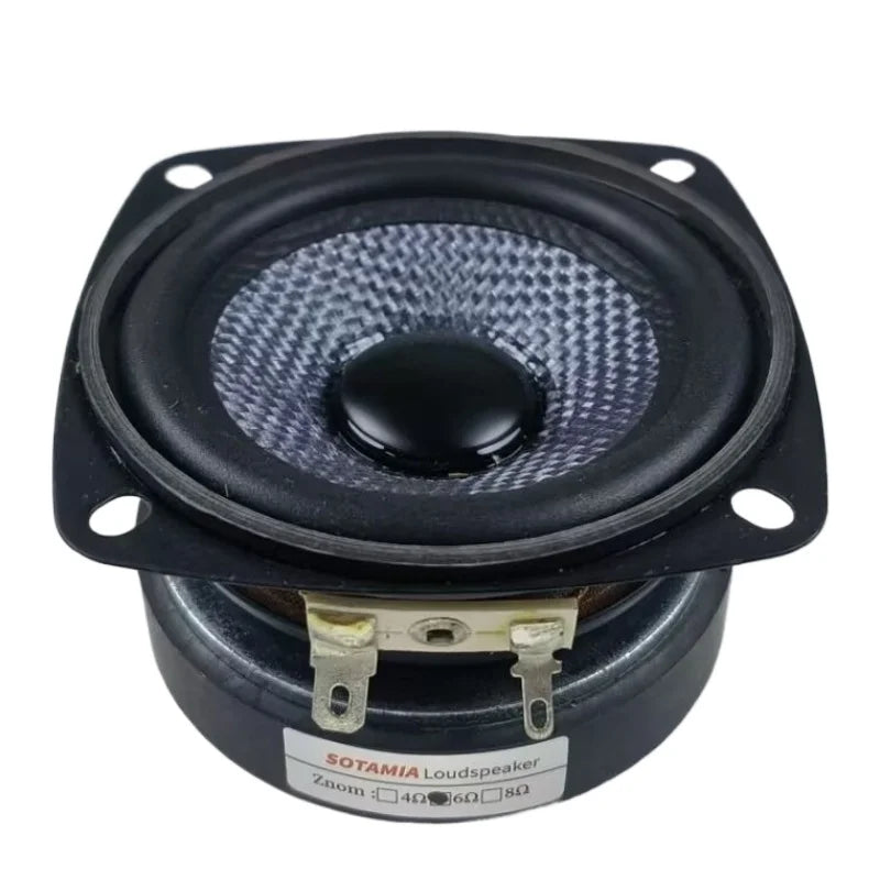 SOTAMIA 1Pcs 3 Inch Audio Power Speaker 6 Ohm 15W Glass Fiber Bass Hifi Music Waterproof Loudspeaker DIY Bluetooth Speaker