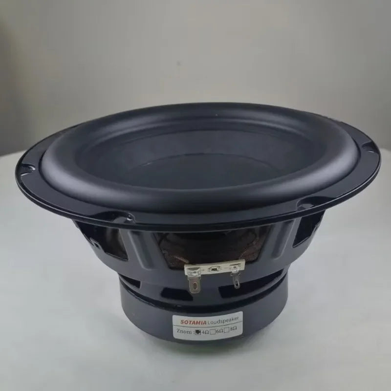 SOTAMIA 1Pcs 8 Inch Subwoofer Speaker 4 Ohm 100W Low Frequency Woofer Audio Hifi Music Home Theater Bookshelf Power Louspeaker