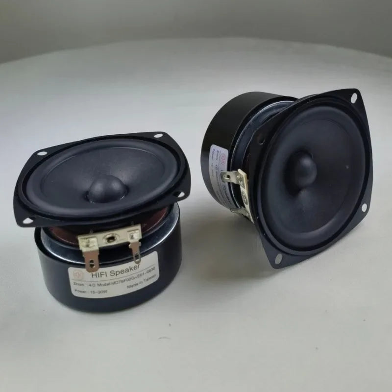 SOTAMIA 2Pcs 3 Inch Full Range Power Speaker 4 8 Ohm 15W DIY Home Smart Anti Magnetic Speaker Hifi Music Audio Loudspeaker