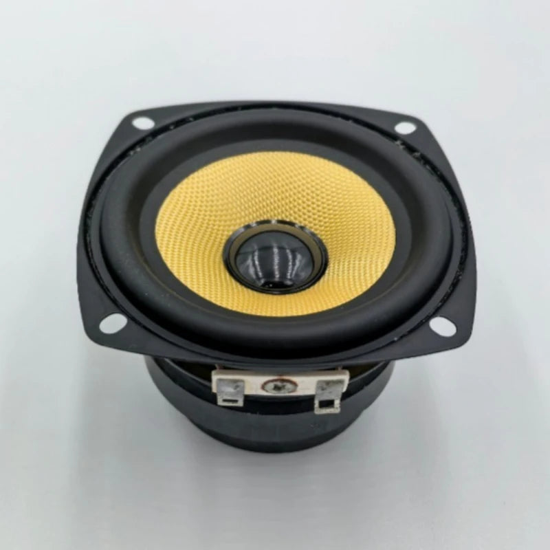 SOTAMIA 1Pcs 3 Inch Full Range Audio Hifi Speaker 4 Ohm 10W Yellow Glass Fiber Speaker Sound Music Power Loudspeaker Bookshelf