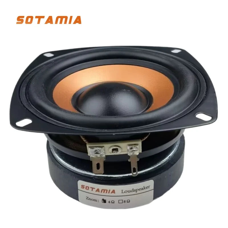 SOTAMIA 1Pcs 4 Inch Subwoofer Speaker 4 8 Ohm 30W DIY Bluetooth Speaker Bass Audio Home Music Sound Theater Woofer Loudspeaker