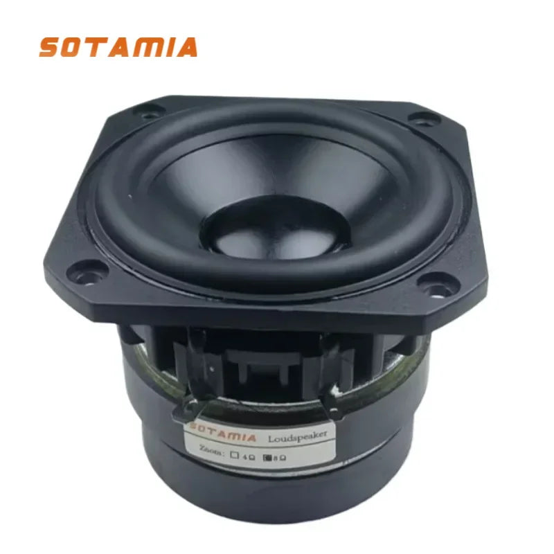 SOTAMIA 1Pcs 3 Inch Full Range Speaker Audio 8Ohm 40W HIFI Stereo Music Bluetooth Speaker DIY Bookshelf Loudspeaker For Peerless