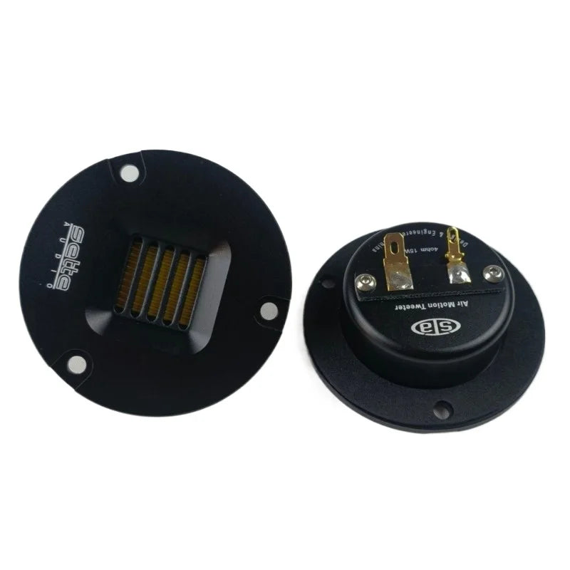 SOTAMIA 2Pcs 68mm Ribbon Tweeter Audio Speaker Aluminum Alloy Pneumatic Tweeter 8 Ohm 15W  Haier Type Air Motion Treble Speaker