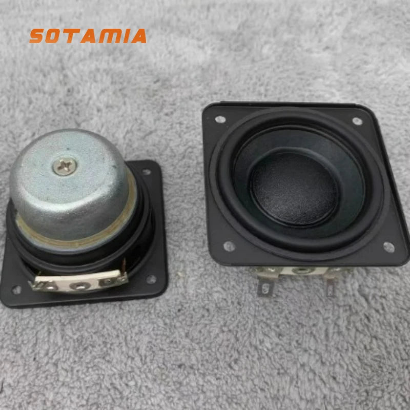 SOTAMIA 2Pcs 2.25 Inch Full Range Audio Speaker 58mm 6 Ohm 15W HiFi Sound Music Power Loudspeaker for BOSE M2 Speaker Repair