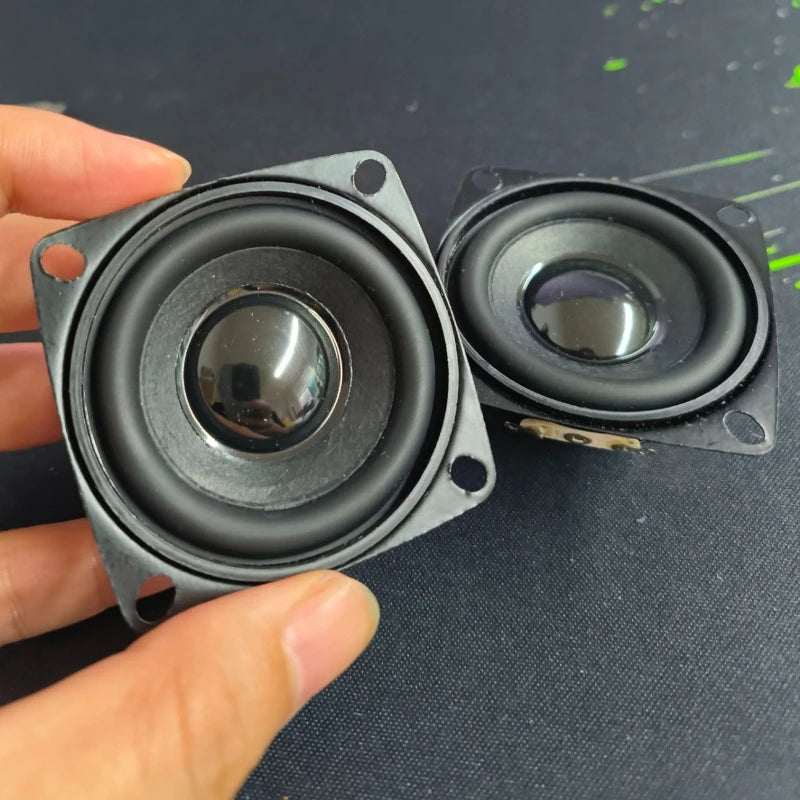 SOTAMIA 2Pcs 2 Inch Full Range Multimedia Speaker 52mm High Sound Quality Subwoofer 4 Ohm 5W DIY Bluetooth Speaker Audio