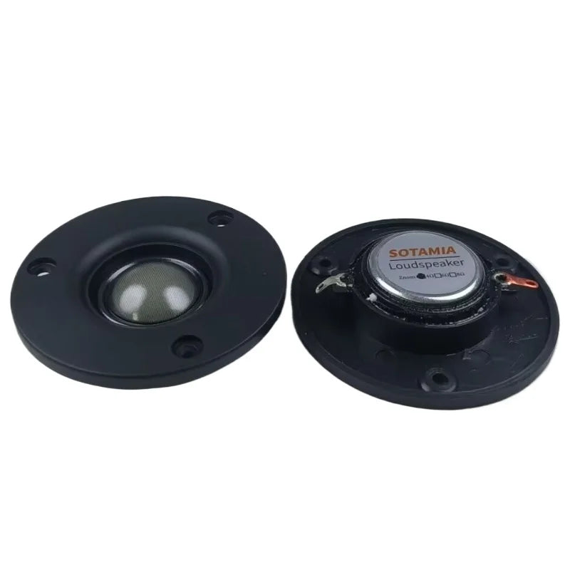 SOTAMIA 2Pcs 3 Inch Tweeter Audio Speaker 4 Ohm 30W Silk Film Treble Power Speaker Hifi Music Home Theater Sound Loudspeaker