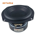 SOTAMIA 1Pcs 5.25 Inch Subwoofer Audio Speaker 4 Ohm 80W Long Stroke Super Bass Hifi Music Desktop Bookshelf Bluetooth Speaker