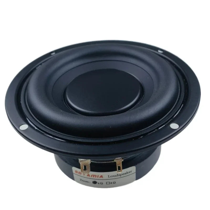 SOTAMIA 1Pcs 4.5 Inch Woofer Speaker 4 Ohm 30W Hifi Music Home Theater Bass Bluetooth Speaker Home Audio Bookshelf Loudspeaker
