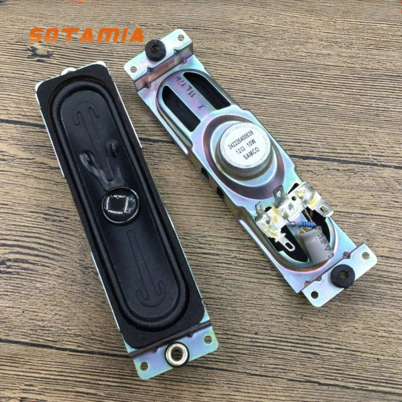 SOTAMIA 2Pcs TCL Skyworth Changhong LCD TV Speaker 12 Ohm 10W Universal 312 LCD Monitor Speaker Household TV Loudspeaker
