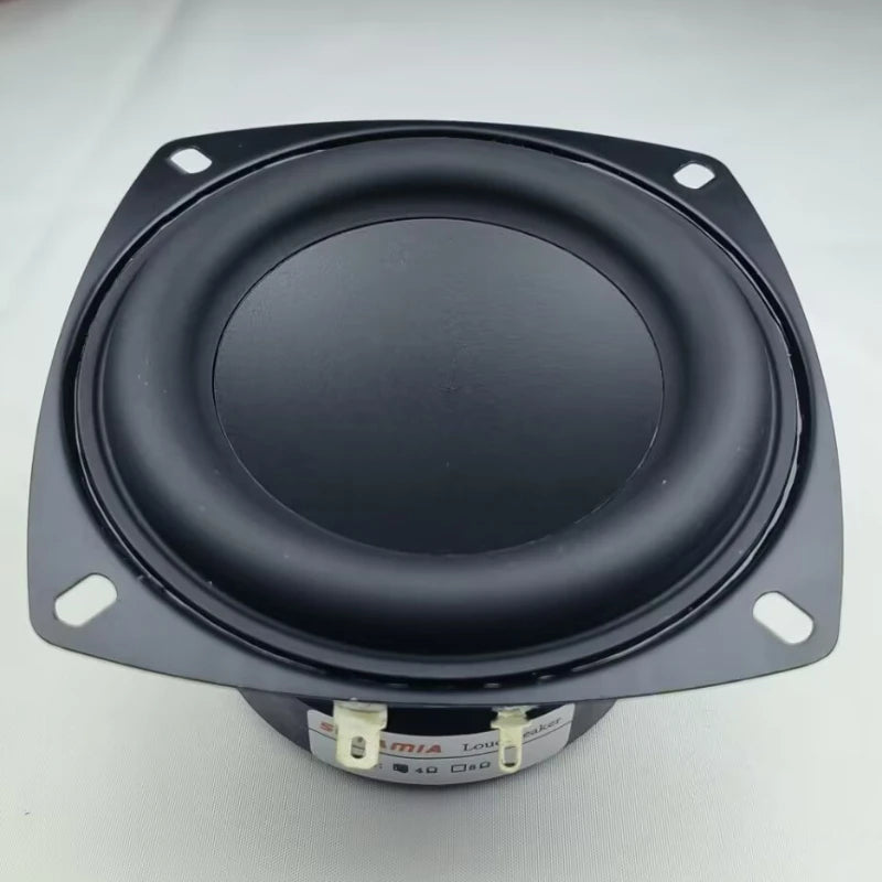 SOTAMIA 1Pcs 4 Inch Mid-woofer Speaker Audio 4 Ohm 15W DIY Waterproof Bluetooth Speaker Bass Loudspeaker Home Music Bookshelf