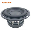 SOTAMIA 1Pcs 4.5 Inch Bass Speaker 4 Ohm 30W Audio Speaker Woofer Low Frequency Sound Music Home Theater Hifi Loudspeaker