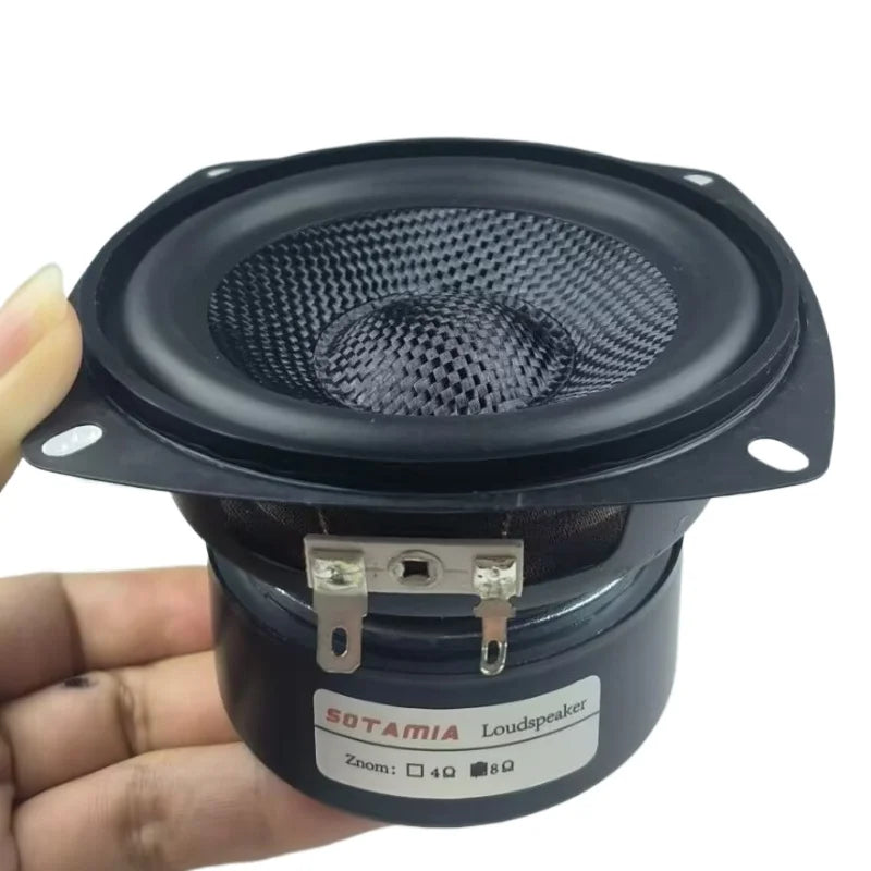 SOTAMIA 1Pcs 4 Inch Bass Audio Speaker 4 8 Ohm 30W Glass Fiber Power Loudspeaker DIY Home Music Waterproof Bluetooth Speaker