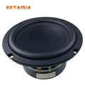 SOTAMIA 1Pcs 6.5 Inch Subwoofer Speaker 2 Ohm 80W Hifi Music Audio Bass Long Stroke Home Theater Loudspeaker Bluetooth Speaker