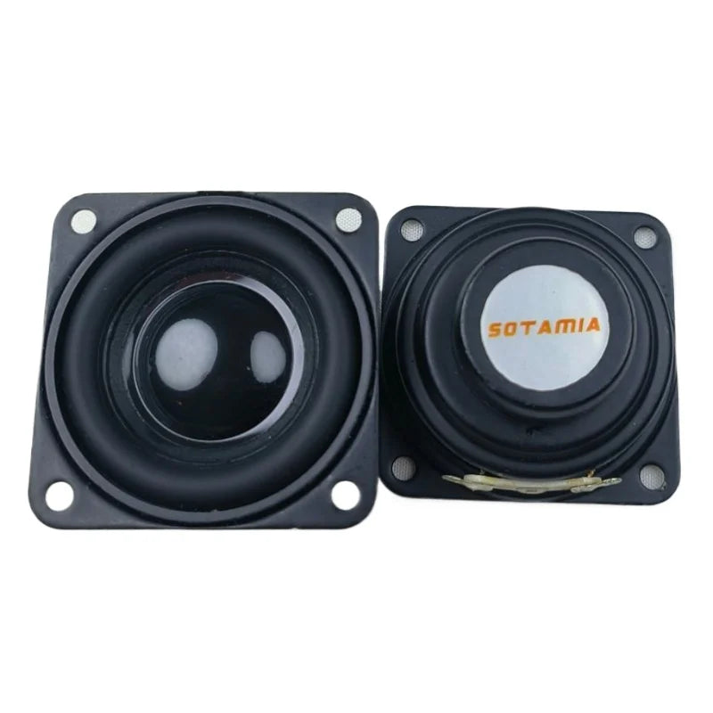 SOTAMIA 2Pcs DIY Mini Bluetooth Speakers 40mm 4 Ohm 3W Full Range Speaker Hifi Music Audio Loudspeaker DIY 2.1 Home Theater