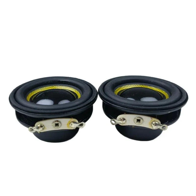 SOTAMIA 2Pcs 40mm Full Range Speaker Audio Glass Fiber Basin Waterproof Speaker 1.5 Inch 4 Ohm 5W Bluetooth Speaker Loudspeaker
