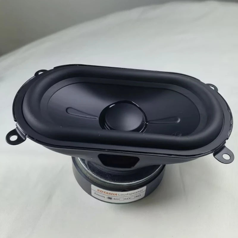 SOTAMIA 1Pcs 50W Subwoofer Audio Speaker Waterproof Bass 4 Ohm Long-stroke Woofer Hifi Music Home Theater Power Loudspeaker