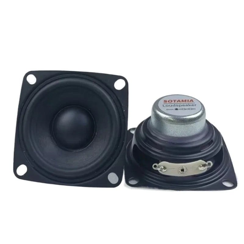 SOTAMIA 2Pcs 52MM Mini Full Range Speakers 4 Ohm 10W DIY Audio Portable Bluetooth Speaker Hifi Home Theater Power Loudspeaker