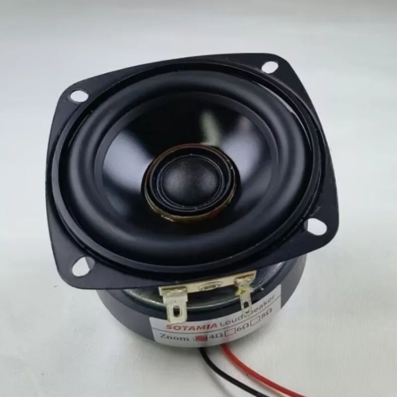 SOTAMIA 1PCS 3 Inch Coaxial Audio Speaker 4 8 Ohm 15W 25 Core Hifi Music Power Loudspeaker Aluminum Film Tweeter Sound Bar